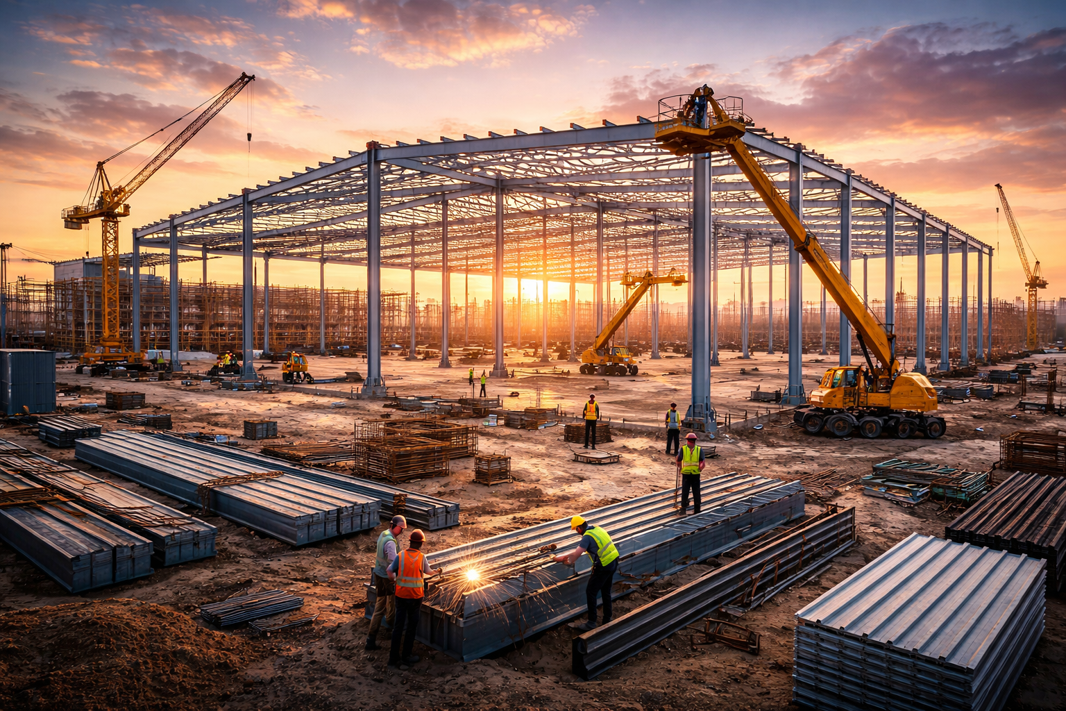 PEB Works & Structural Construction